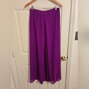Koton Vibrant Purple Maxi Skirt Size UK 12